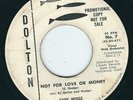 WA Rockabilly Gary Hodge DOLTON 7 Not for love or money / Too old to cry ?