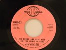 Ada Richards 45 Drunk & High In The Spirit Of God / pt.2 VG++ Detroit Magic City