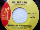 DARLENE LOVE r&b 45 CHRISTMAS baby please come home HARRY & MILT MEET HAL B F179