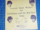 THE BEATLES -First Christmas Record- 1963 Fan Club Flexi disc