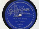 c 78 RPM Carl Campbell Freedom 1521 in E