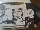 BAUHAUS MASK GATEFOLD BEGGARS BANQUET EARLY PRESS LP '81 bega29 w/fan postcard