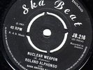 ROLAND ALPHONSO/SKINHEAD REGGAE/SKA BEAT 45/NUCLEAR WEAPON - LOVE YOUR NEIGHBOUR