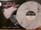U.D.O. UDO Man And Machine GREY LP VINYL GENERATION RECORDS GR003-1 VERY RARE