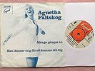 AGNETHA FÄLTSKOG (ABBA)  Många Gånger än ORIG Cupol CS 278 SWE-1971 45rpm PS EX+