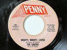 THE CHEERS-MIGHTY MIGHTY LOVER /SETTLE DOWN ON PENNY NORTHERN 45