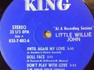 RARE R&B stereo jukebox EP LITTLE WILLIE JOHN At A Recording Session KING promo