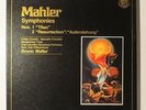 M3P 39635 MAHLER:SYMPHONIES Nos.1-2 Bruno Walter CBS MASTERWORKS PORTRAIT 3LP NM