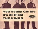 THE KINKS – YOU REALLY GOT ME – GERMAN 1964 – EX STRONG