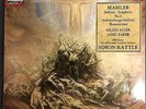 Mahler Symphony No. 2 Simon Rattle 1985 Gatefold 2xLP EX 27 0598 3 NM