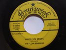Waylon Jennings - When Sin Stops / Jole Blon (DJ) - ROCKABILLY 45