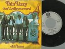 THIN LIZZY Don't Believe A Word/Old Flame HOLLAND 7