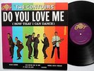 CONTOURS Do you love me LP Gordy 901 Soul Doo Wop ORIG.press Mono  sm393