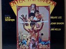 OST ENTER THE DRAGON LP w/ Insert Bruce Lee Jim Kelly Orig JAPAN ISSUE P-8435W