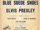 Elvis Presley EPA-747 Blue Suede Shoes 1st EP with Temporary Sleeve 1956