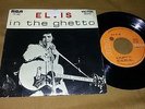 ELVIS PRESLEY IN THE GHETTO EP 7/45 RCA TP-491 PORTUGAL PORTUGUESE RARE EX