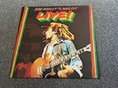 BOB MARLEY AND THE WAILERS - LIVE  - 1975 LP EX/EX - LOTS MORE REGGAE IN MY SHOP