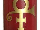 PRINCE CANDLE w/ symbol NPG STORE Red sl. scented 6