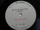 Quiet Folk-Not To Be-UK Emidisc ACETATE 7