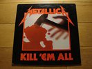 METALLICA - Kill Em All - Rare ORIGINAL MEGAFORCE LP #MRI 069