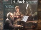 J.S. BACH 6 VIOLIN SONATAS HUGUETTE KOOPMAN PHILIPS DLP STEREO SET