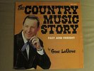 GENE LAVERNE THE COUNTRY MUSIC STORY LP ORIG RARE PRIVATE AUTOGRAPHED SIGNED NM-