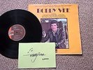 BOBBY VEE RECORD AND SIGNED PAPER