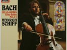 HEINRICH SCHIFF BACH SUITES FOR CELLO SOLO EMI DIGITAL ED.1 2LP BOX NM