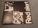 RED ALERT  CITY INVASION 7''   PUNK OI  SKINHEAD
