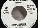 Black Lightning Trouble / Without You 7