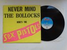 SEX PISTOLS-NEVER MIND THE BOLLOCKS.  1ST UK ISSUE LP A3 B1 SPOTS 1977