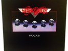 Aerosmith LP ROCKS 1st Pressing PC 34165 1976 Textured Cover