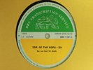 BBC 324 Transcription Disc TOP POPS Live LP T Rex Fleetwood Mac Equals Bronco