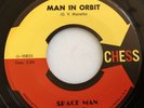 NM R&B ROCKER / NOVELTY 45 / SATELLITES & SPACE MAN / BLAST OFF / IN ORBIT CHESS