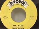 Super Rare Northern Soul Cody Black Mr Blue on D-Town 1057