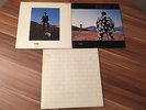3 LP Vinyl Pink Floyd Wish You Were Here The Wall Delicate Sound Of Thunder Live