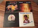 4 LPs Vinyl Queen A Day At The Races Live Killers A Kind Of Magic I Was Born To
