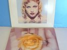 MADONNA  VINYL LP RAIN (1993) & BEDTIME STORY (1995) 12