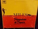 MILES DAVIS SKETCHES OF SPAIN RARE UK 1960 CBS BPG 62327 EYE LABEL EX
