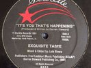 Exquisite Taste It's You That's Happening Rare Funk Boogie Starlite Records 12