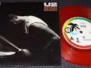 U2 Desire/Hallelujah here she comes 1988 Aussie red vinyl promo 45 NM
