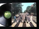 THE BEATLES Abbey Road LP UK EXPORT  French  1st Dark Apple 1969 PCS 7088 VG+