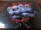 MOTORHEAD-IRON FIST-3 COLOURED VINYL-TRIFOLD SLEEVE-SEALED MINT COPY