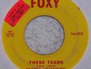 NORTHERN SOUL Mary Johnson These Tears & Lost Love FOXY 45 RPM