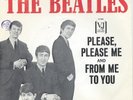 THE BEATLES 45RPM '64 VEE JAY PLEASE PLEASE ME W/ PIC SLEEVE VG+ VINYL & SLEEVE