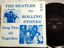 2 LP The Beatles And The Rolling Stones - Sing This All Together NM No TMOQ