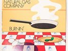CARL SMITH & NATURAL GAS CO Burnin' LP Vinyl NM 1980 PRIVATE JAZZ FUNK R-184