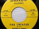 BEVERLY NOBLE girl group doowop 45 WHY MUST I CRY YOU CHEATED vg++ cc1402 HEAR