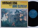 THELONIOUS MONK Thelonious Monk Plays Duke Ellington RIVERSIDE LP VG+ mono