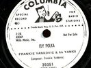 FRANKIE YANKOVIC & his YANKS. ELY POLKA / WAY UP THE HUDSON. DJ PROMO 78.
